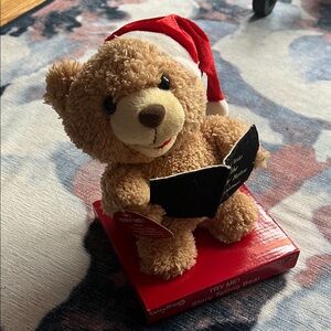 Story telling teddy bear twas the night before Christmas